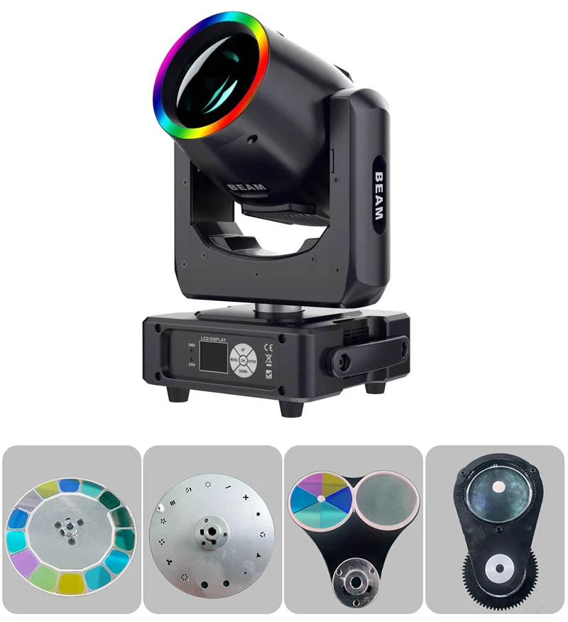 New Professional Light Sharpy 5R 7R Moving Head Mini 200w 230w Beam for Dj Disco Nightclub Wedding Party