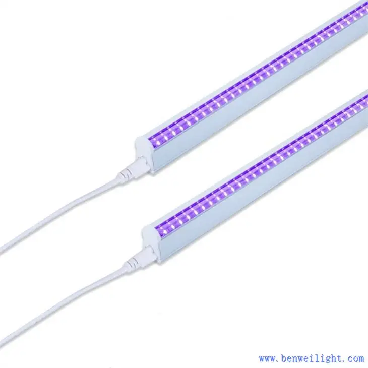 395nm UV Led Tube Light Price 22w Uv 365Nm Portable Lighting Blue Treatment Lamp Ultraviolet Lights Bactericidal Uv Lamp