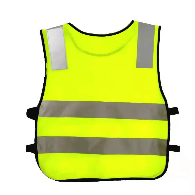Child Traffic Visibility Water Wholesale Warning Fluorescent Yellow Baby Kids Bike Reflective Safety Vest