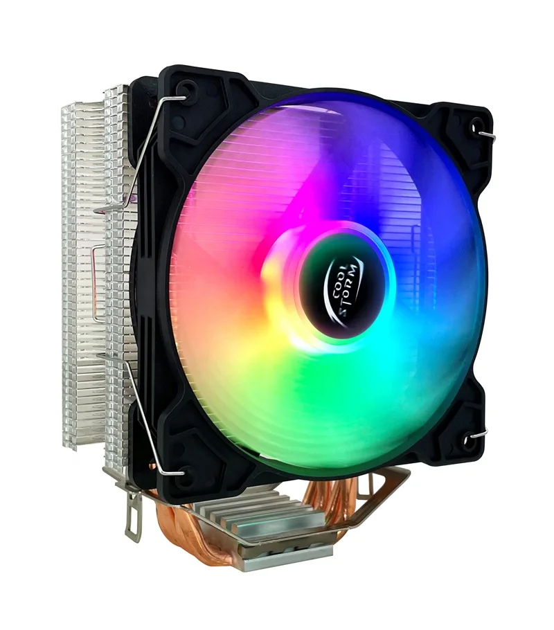 Ultra silence 12cm fan huge Air Cooler 4 Heat Pipe ARGB PWM Processador CPU Cooler for LGA1700 1200 115X 1151 1155 AMD AM4 AM5