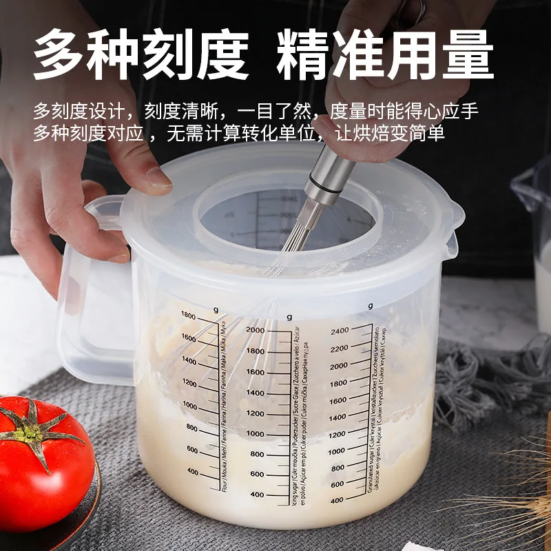 Brand new PP plastic measuring cup with precision scale 50ml 100ml 250ml 500ml 1000