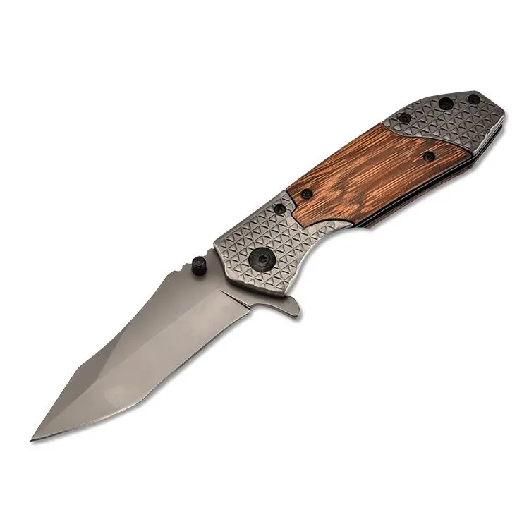 
More new style wood handle pocket knives knife folding knife survival foldable 