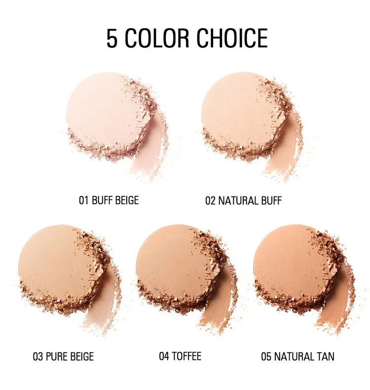  New arrival Free sample powder press High Quality Waterproof Private Label makeup