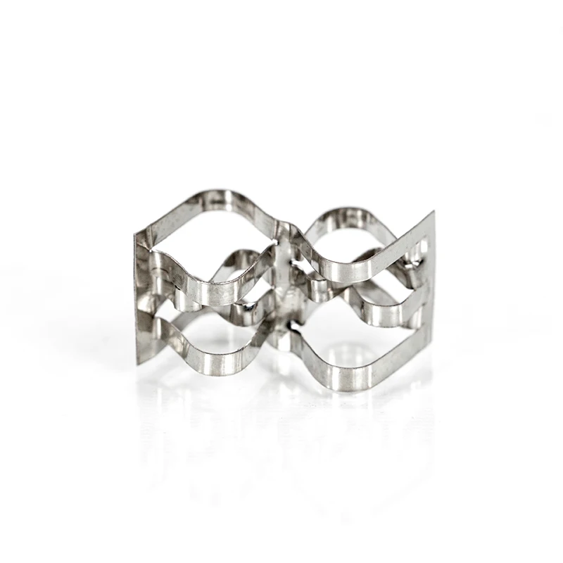 8-89mm Stainless Steel 304 Raschig Ring Packing Metal Super Raschig Ring For Scrubbing Tower Packing