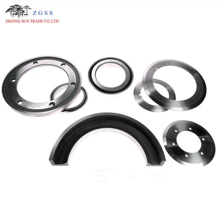 High quality customized size circular slitting knives flat circular blade for paper cutting