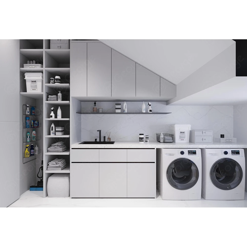 George One-Stop Whole House Customization Service Kitchen Cabinet  Bathroom Bedroom Living Room Home Furnishing For Villa