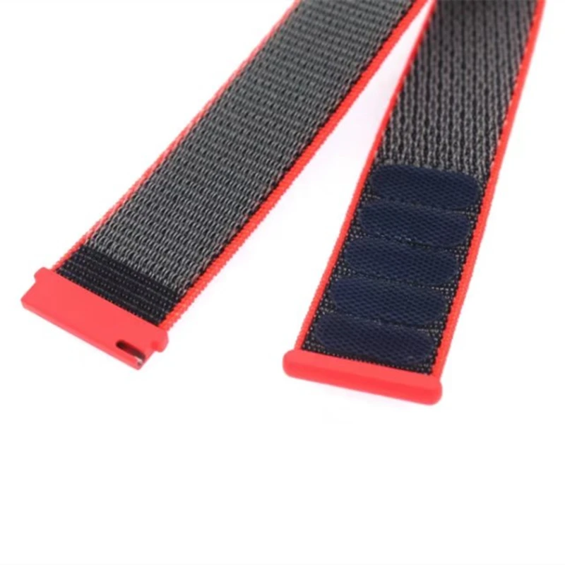 
Popular changeable interchangeable nylon loop watch strap for smart watch bands 