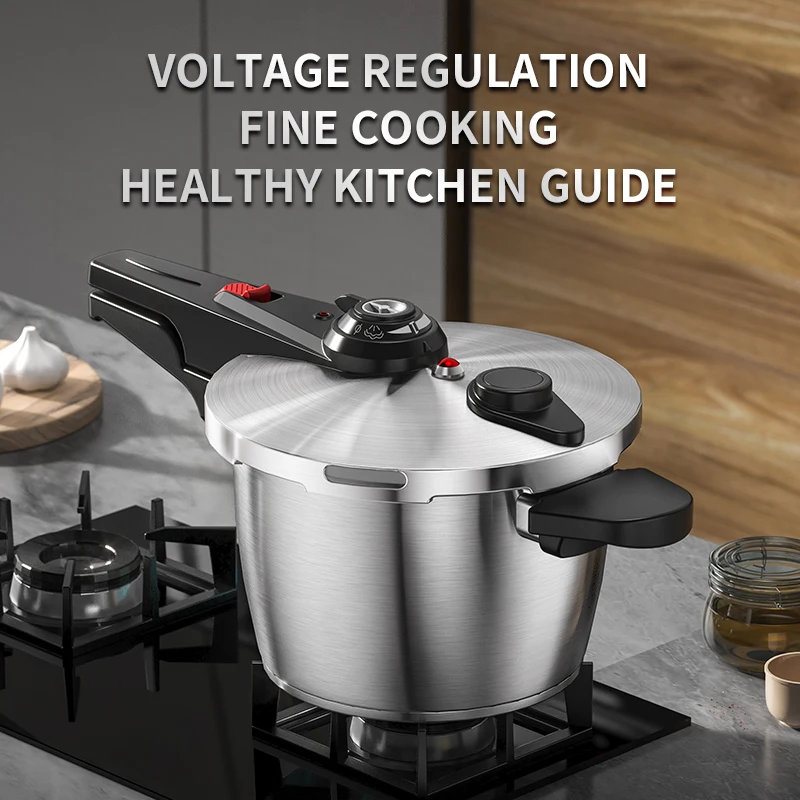 New High Quality Multi-functional Pressure Adjustable Stainless Steel 304 Gas Induction Pressure Cooker