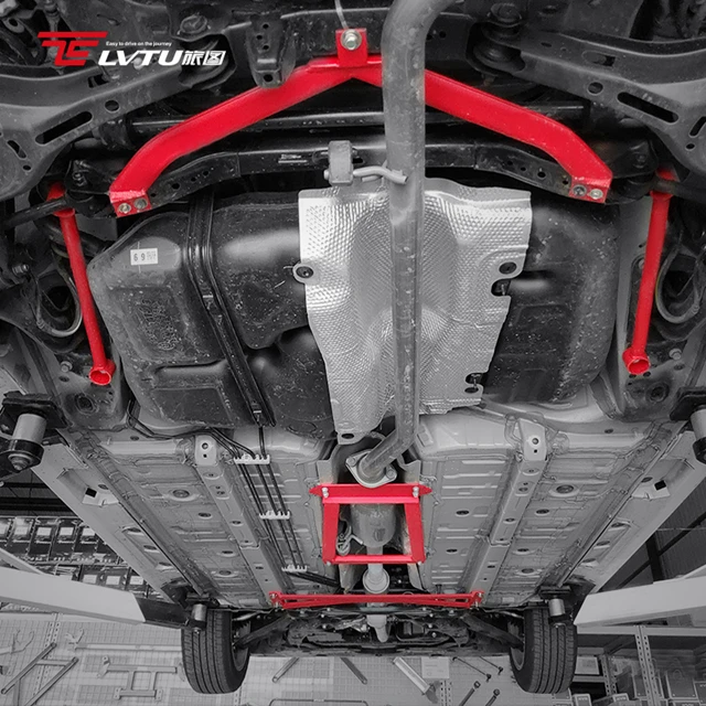 Chassis Brace the Front strut bar For Toyota Camry 2018-2021 Rear Lower Tie Rod (3 points)