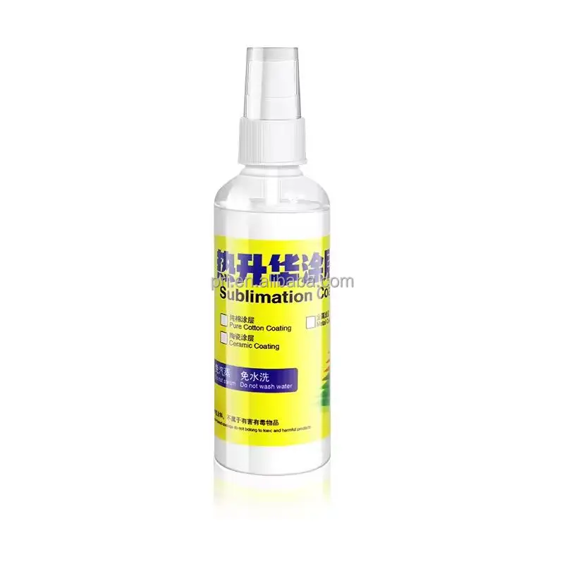 100ml  High Quality Polygloss Sublimation Coating For Ceramic formula Sublimation Spray Coating Liquid