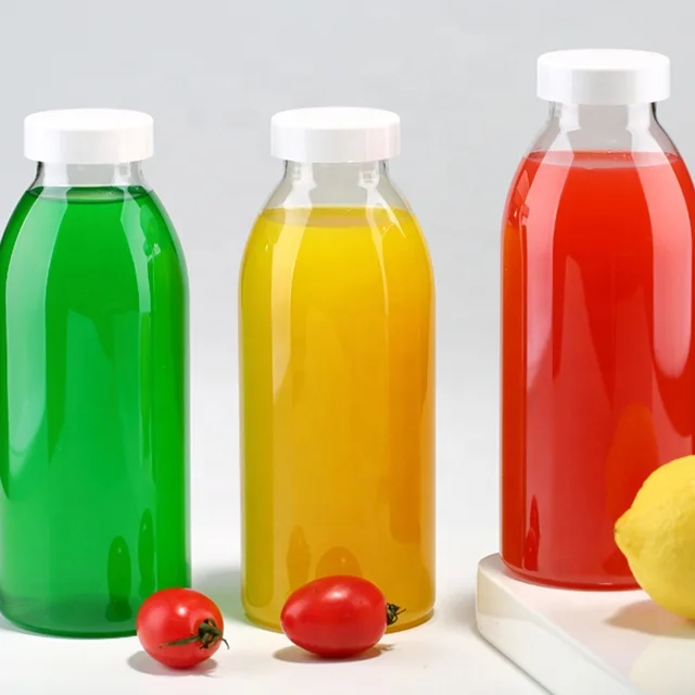 600ml 20oz Disposable High Quality Drinking Water Plastic Bottle PET Beverage Container Plastic Fruit Juice Bottle