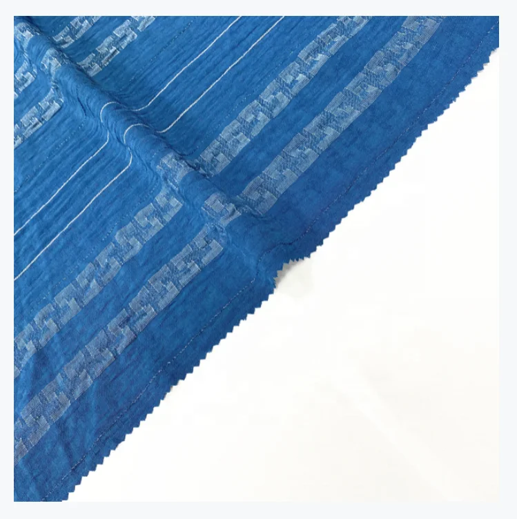 2022 New Fashion Muslim Jacquard Material Polyester Customized Abaya Fabric Women Dress