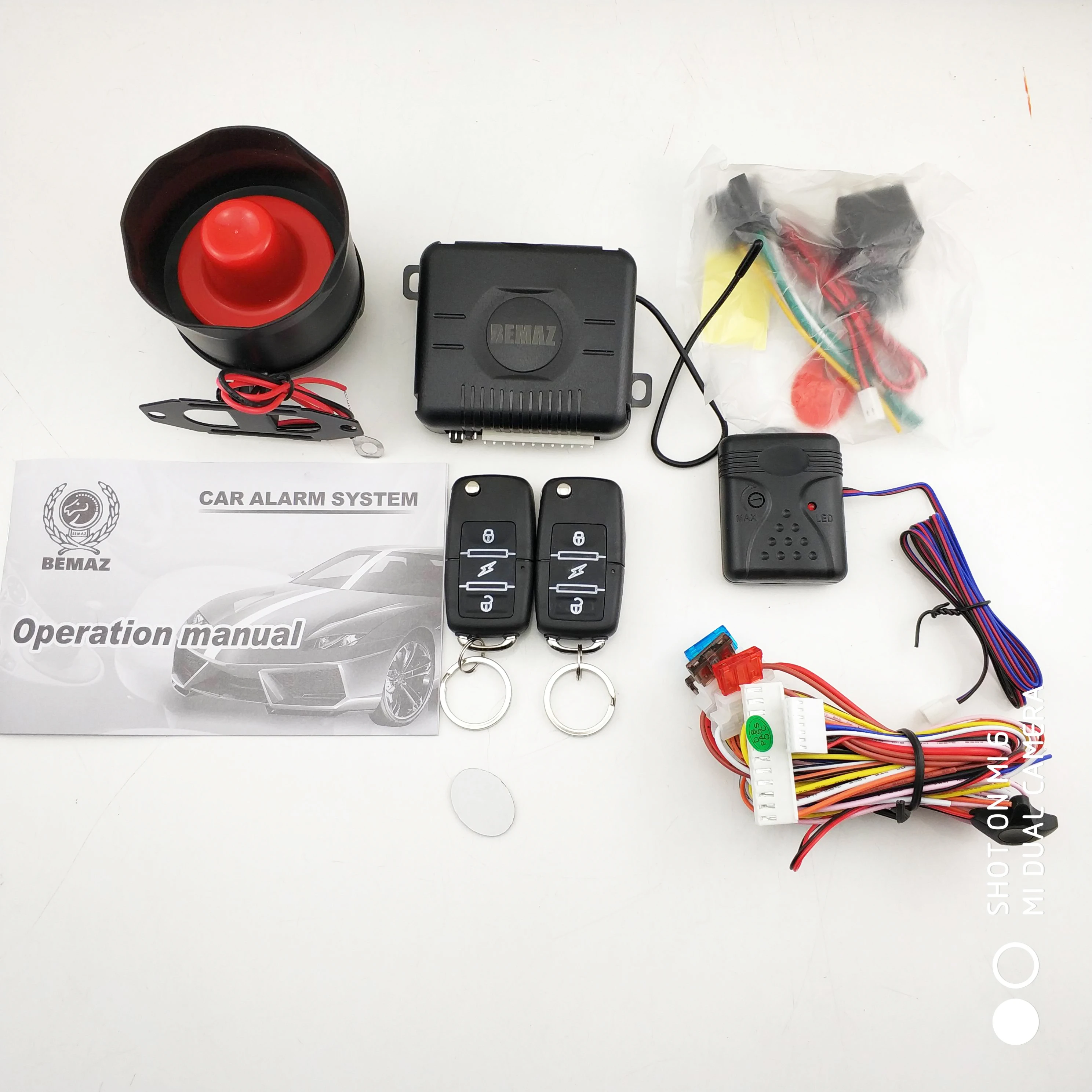 ROYAL BEMAZ CAR ALARM SYSTEM Hot sale custom multi function car alarm system with trunk release can bus