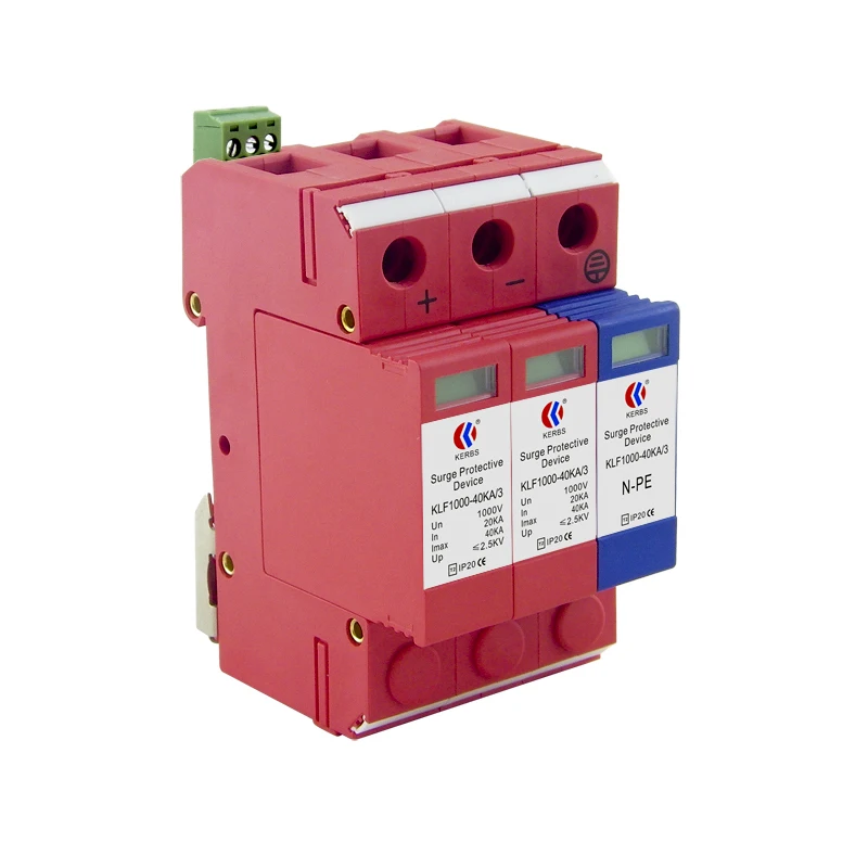 Shenzhen 1000vdc 20ka 40ka solar energy surge protector with remote control