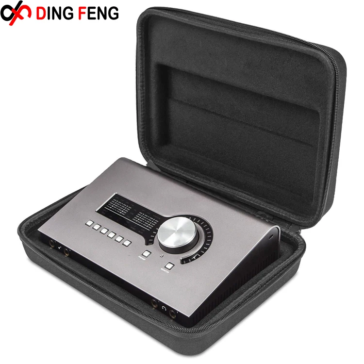 Factory Customize Universal EVA Foam Audio Case Hard Shell Travel Audio Carry Case