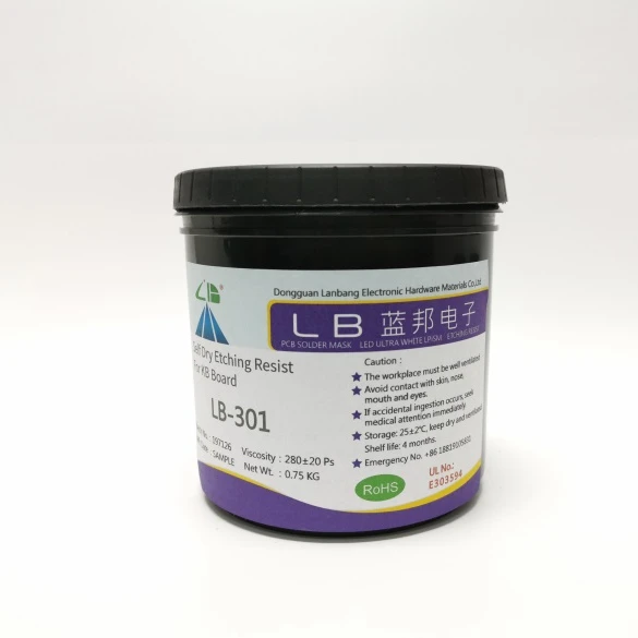 Черная термокислотная травка, устойчивая к чернилам печатная плата