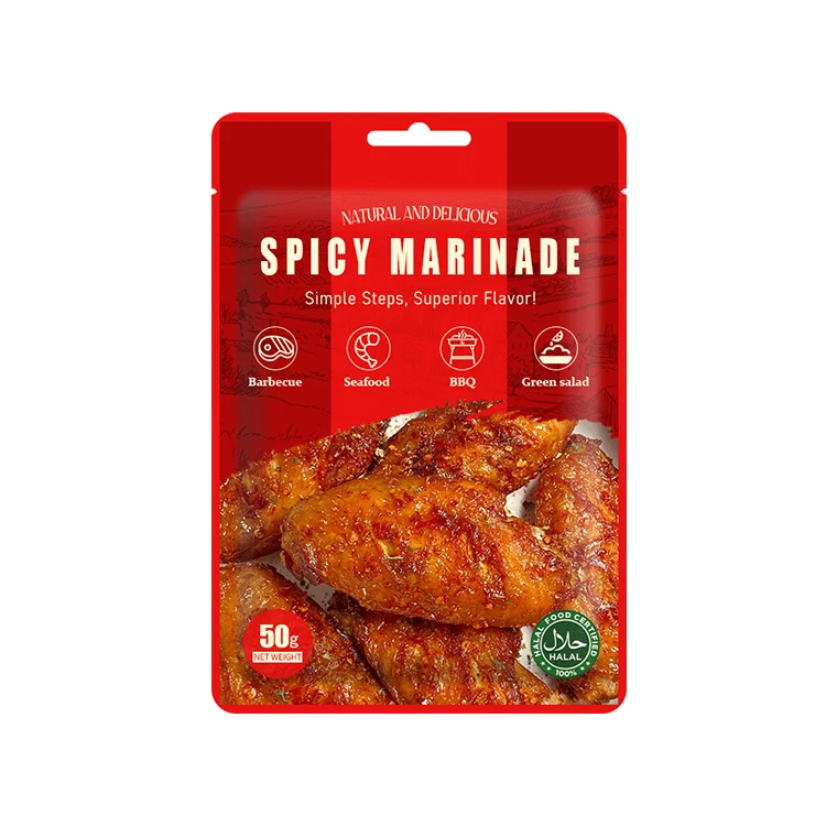McSino 50g Red Chili Powder Spicy Marinade Seasoning 1kg Chicken Spicy Barbeque Marinade for Sale