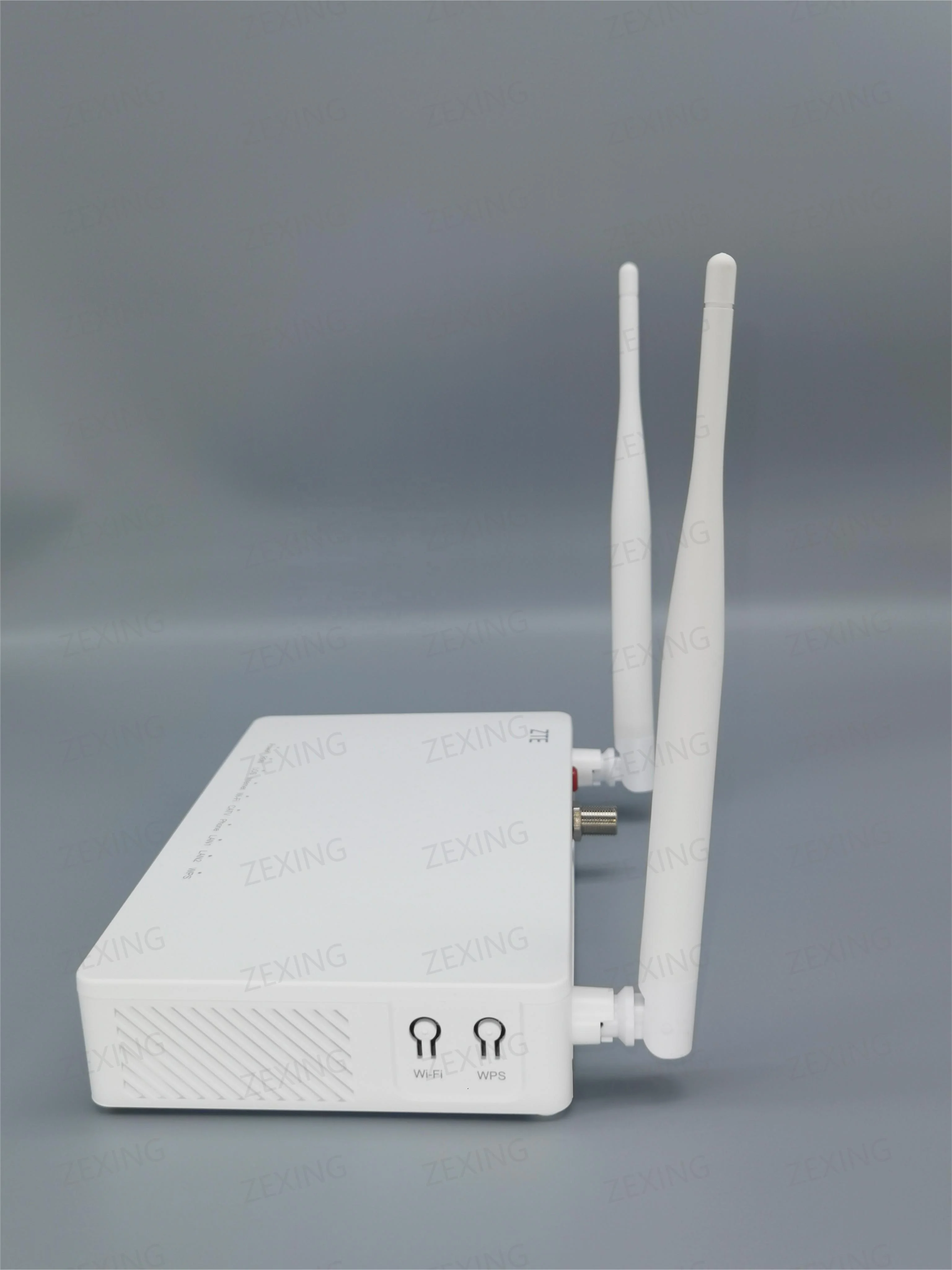 ZXHN F618 V9.0 2ge 1pots 1fxs 2.4g single band wifi RF CATV GPON ONU for ZTE original new N300 gigabit F618 ONT