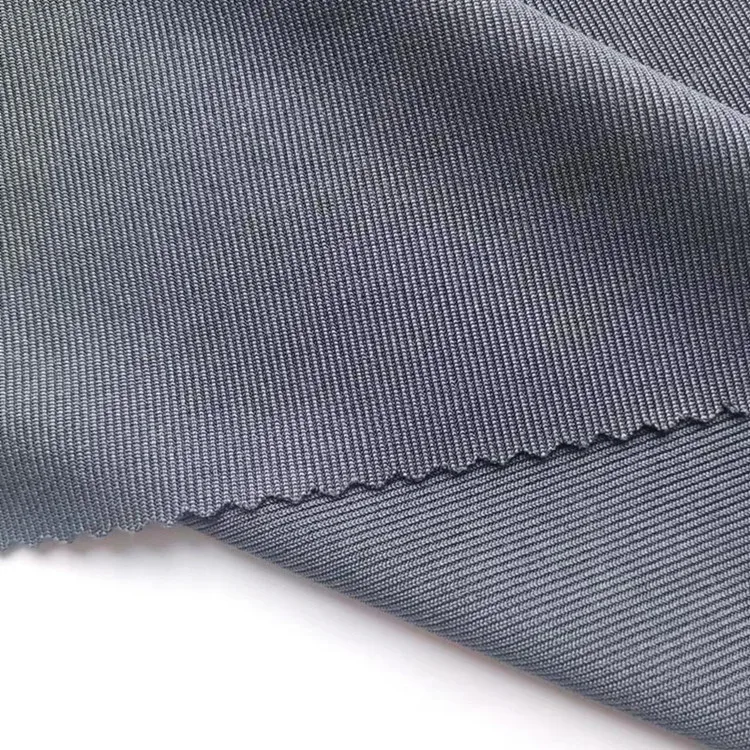 Высокое качество самые популярные спортивные трикотажные ткани поли спандекс 1*1 ребро рекомендую