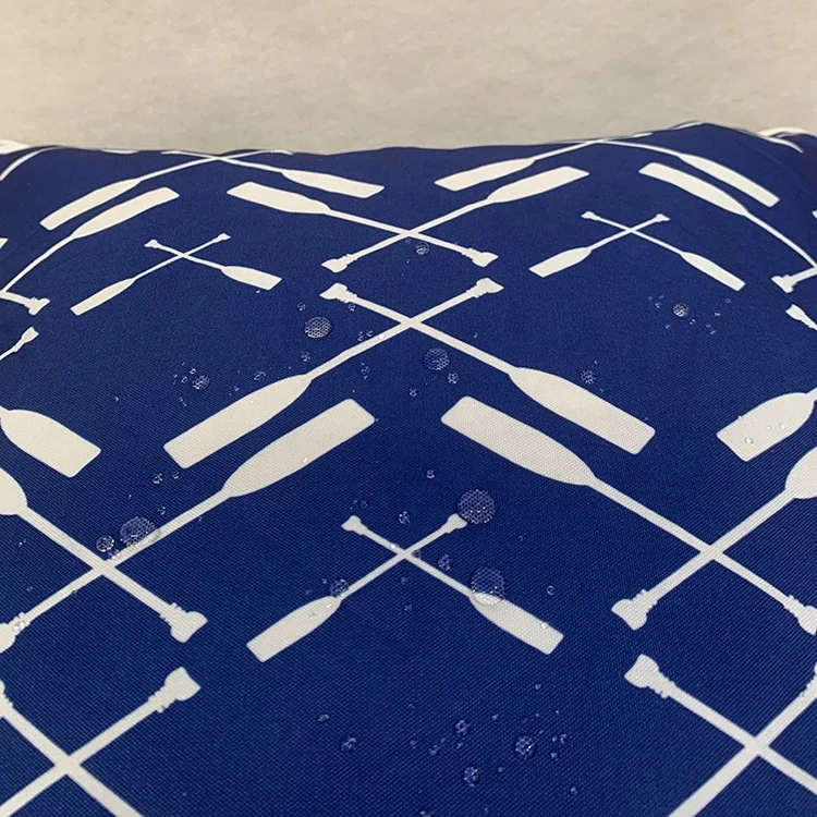 Modern outdoor patio designer navy and white caoastal naugutical cushion pillow covers online