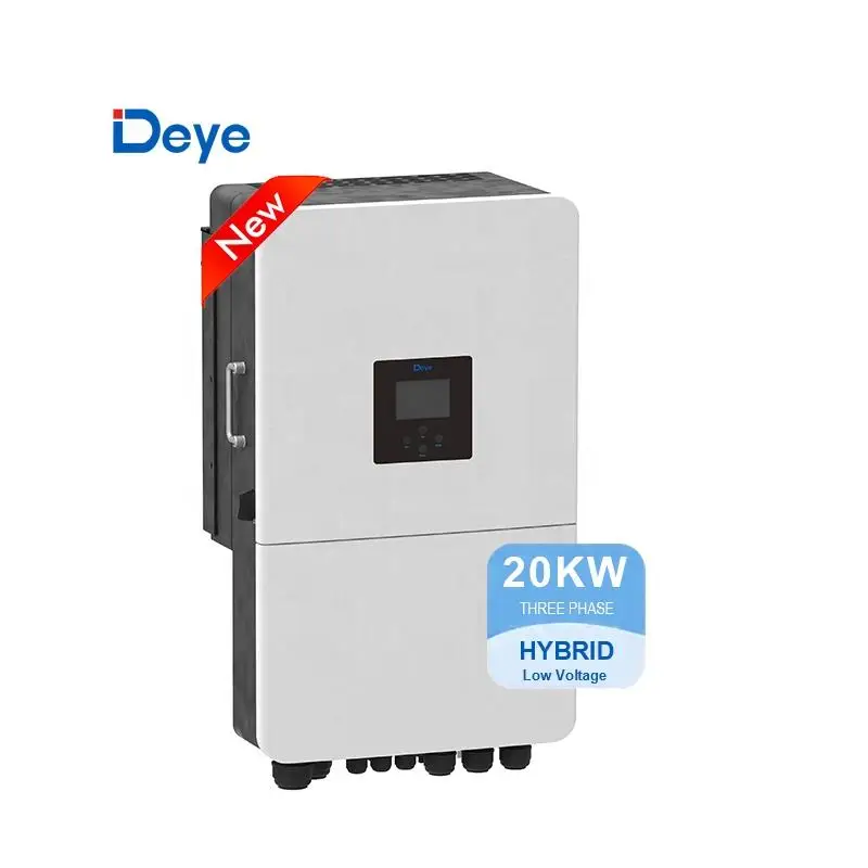 Гибридный инвертор Deye 20 кВт 3-фазный SUN-20K-SG01HP3-EU-AM2 гибридный низкого напряжения для домашнего использования