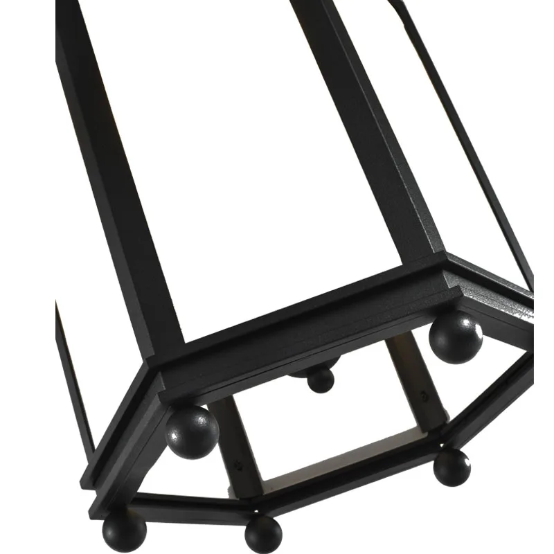 100% Brand New Original Stock PLC Wholesale Lamps Large Loft Vintage Beads Wood Ceiling Fan With Chandelier Chandeliers