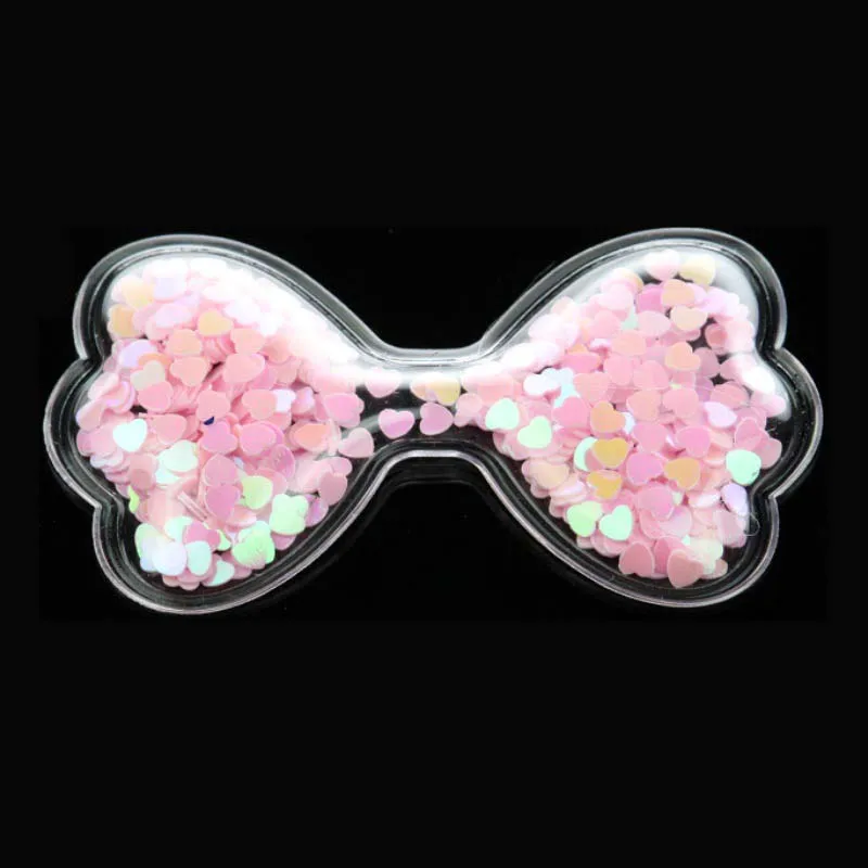 cute bow tie shape knot hair clip pins for small girls