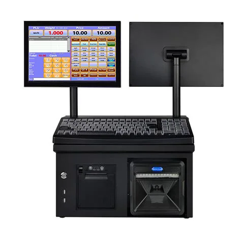 Cash Register POS Machine All In One POS Hardware Point Of Sale Cash Register Computer Desktop Android  Pos Systems