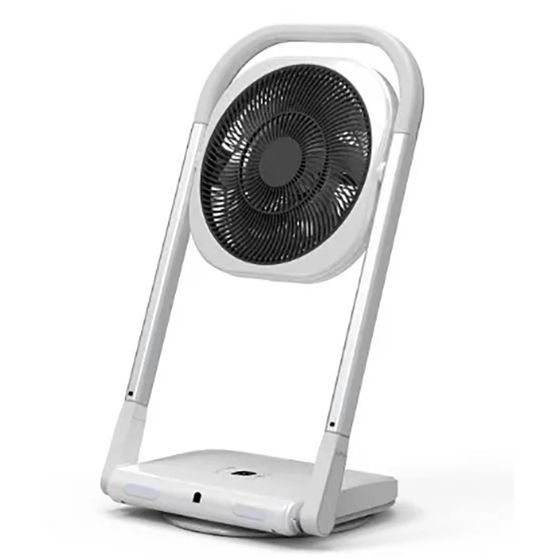 2023 new tooling 180 degree telescopic holdable oscillating pedestal fan usb portable fan with remote