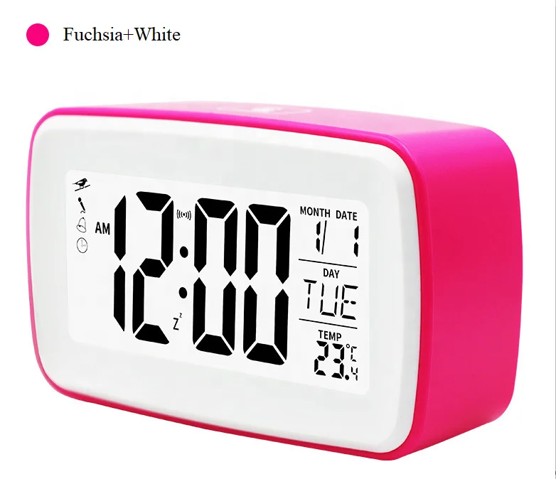Три цвета ABS календарь Многофункциональный интеллектуальный цифровой звукозаписывающий будильник