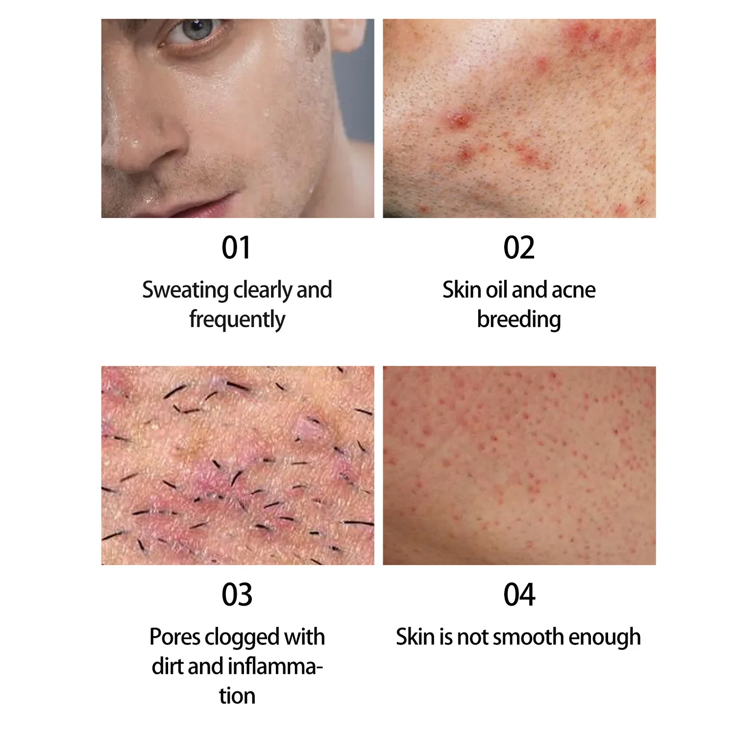 Cross Explosion Men Gulong Handmade Bath Soap Face Wash Anti-Mite Oil Control Bath Essential Oil Soap