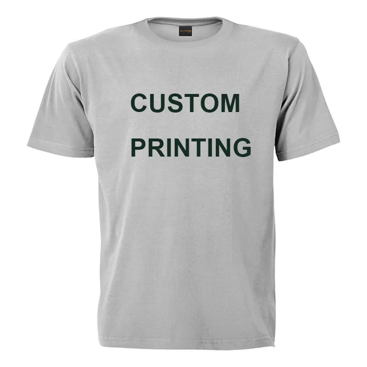 Print On Demand T Shirt Custom Logo Printed Tshirt With Logo In Bulk Shirts