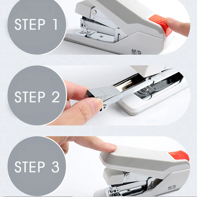 New Design 50Sheets Two-color Stapler 24/8  For Office Supplies