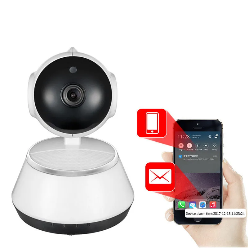 Ночное видение HD динамик cctv камера обнаружения монитор