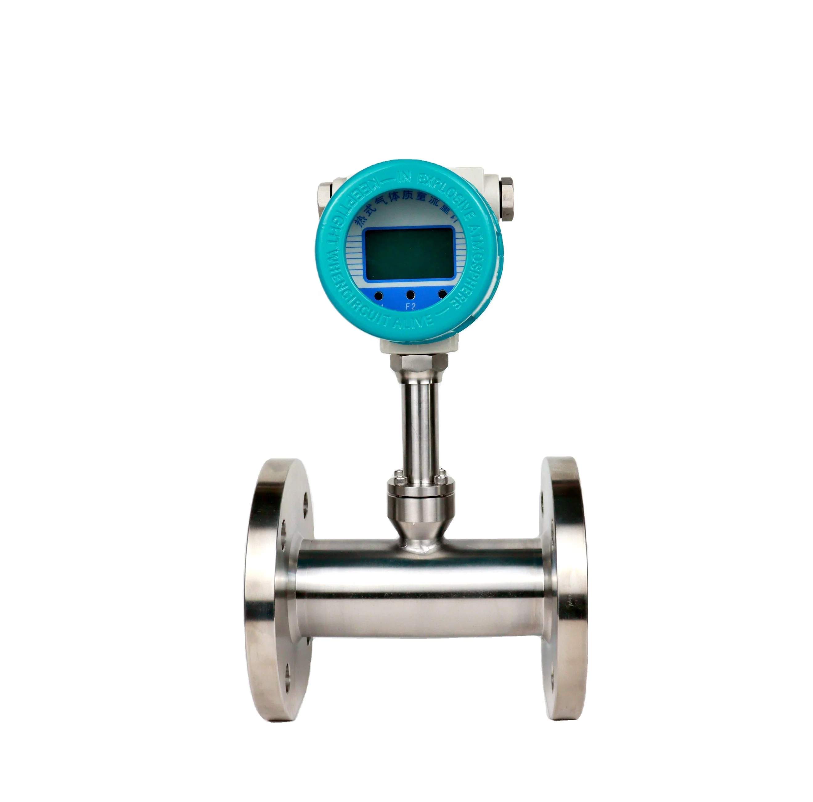 Henan Kaifeng OEM Integral High Quality Biogas Fuel Gas Mass Flowmeter Manufacturer Flange Connection Thermal Gas Flow Meter