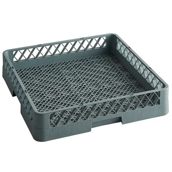 Multifunctional 100 Extender Full-size Plastic & Gray Glass Rack Dish Flatware Storage Holders 25 Compartment Kitchen Rack