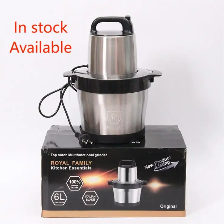 hot sell 6L 8l 10L 12L capacity meat chopper electric meat grinder yam pounder machine  fufu pounding blende