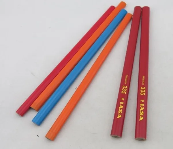 Personalized Construction Builders Wood material marking Carpenter Pencil Flat pencil