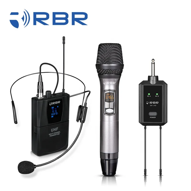 Оптовая продажа, ручная гарнитура sg14, портативный УВЧ беспроводной микрофон для преподавания речи, пения