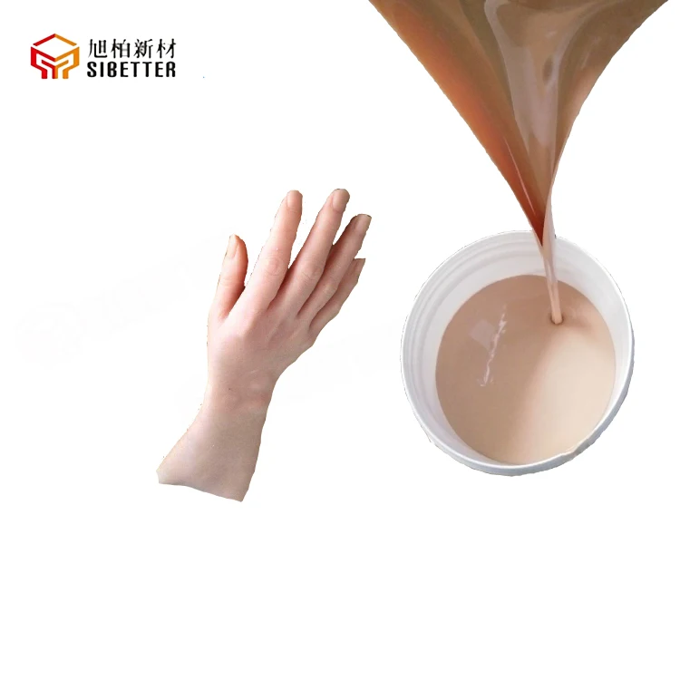 Prosthetic Raw Materials Medical Grade Lifecasting Liquid Silicone Rubber