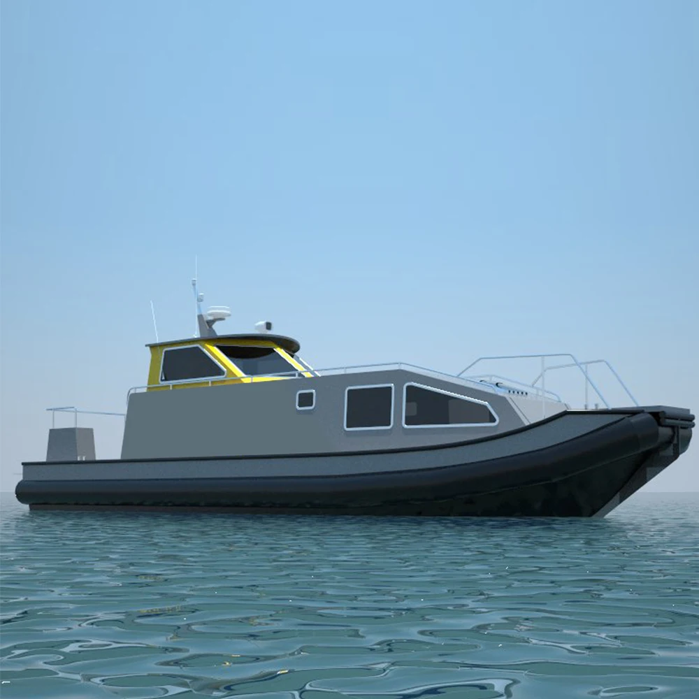 super aluminum yacht with motor and aluminum 5083 yacht for working and pleasure recreation yacht