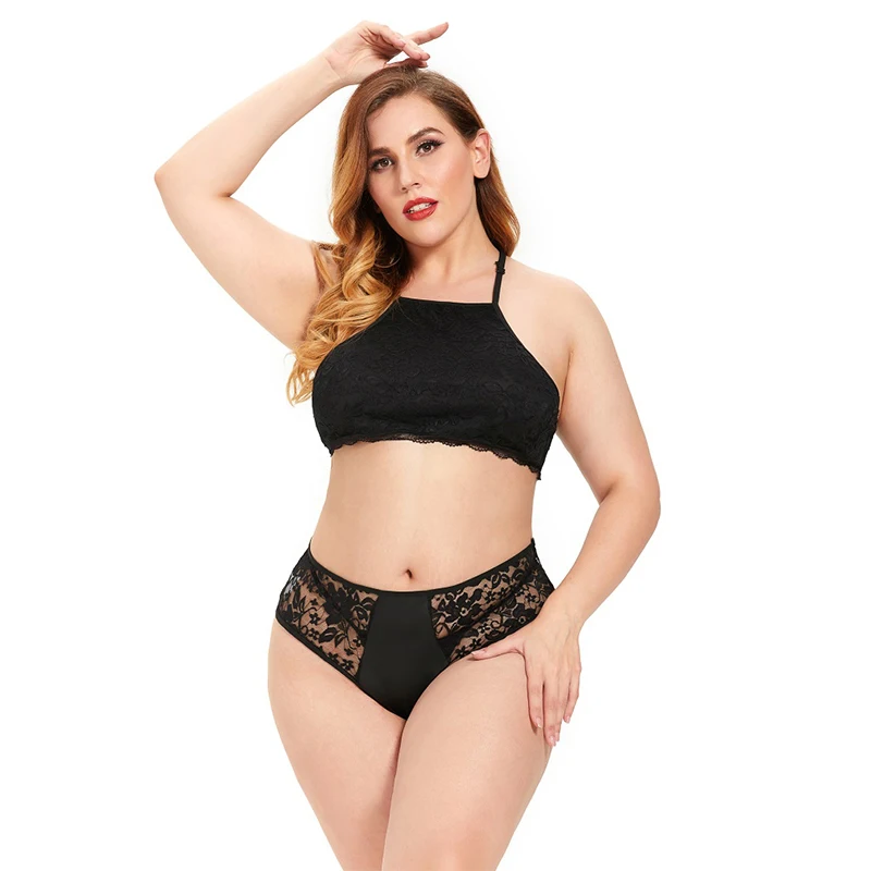 2021 new style plus size lingerie sleepwear babydoll nightwear  women underwear sexy lingerie set plus size sexy of fat women