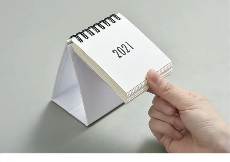 
Note Pad Combination Weekly Print Weekly Planner Pad, Spiral Desk New Year Calendar 2021 