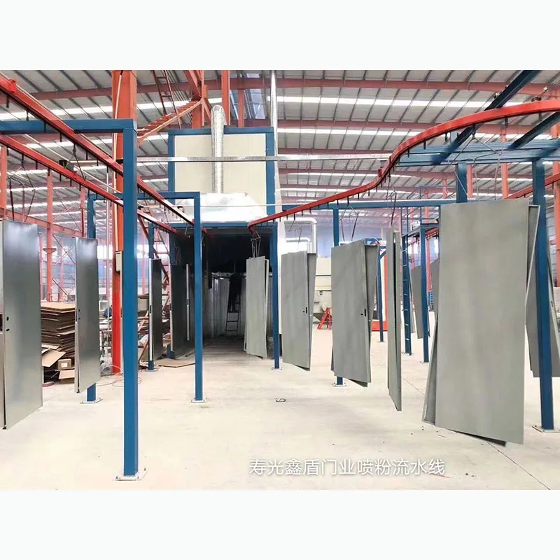 Aluminum Automated Powder Coating System Powder Coating Line Automatic
