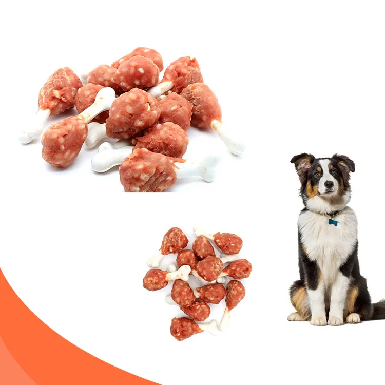 Dog Snack Rawhide Bone export Dog Treat Duck Meat Small Sausages Natural Pet Treats Healthy Dog Snacks