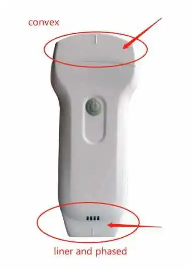 Двойной зонд беспроводной цветной Доплеровский Ультразвуковой сканер Wifi ультразвук MSLPU80