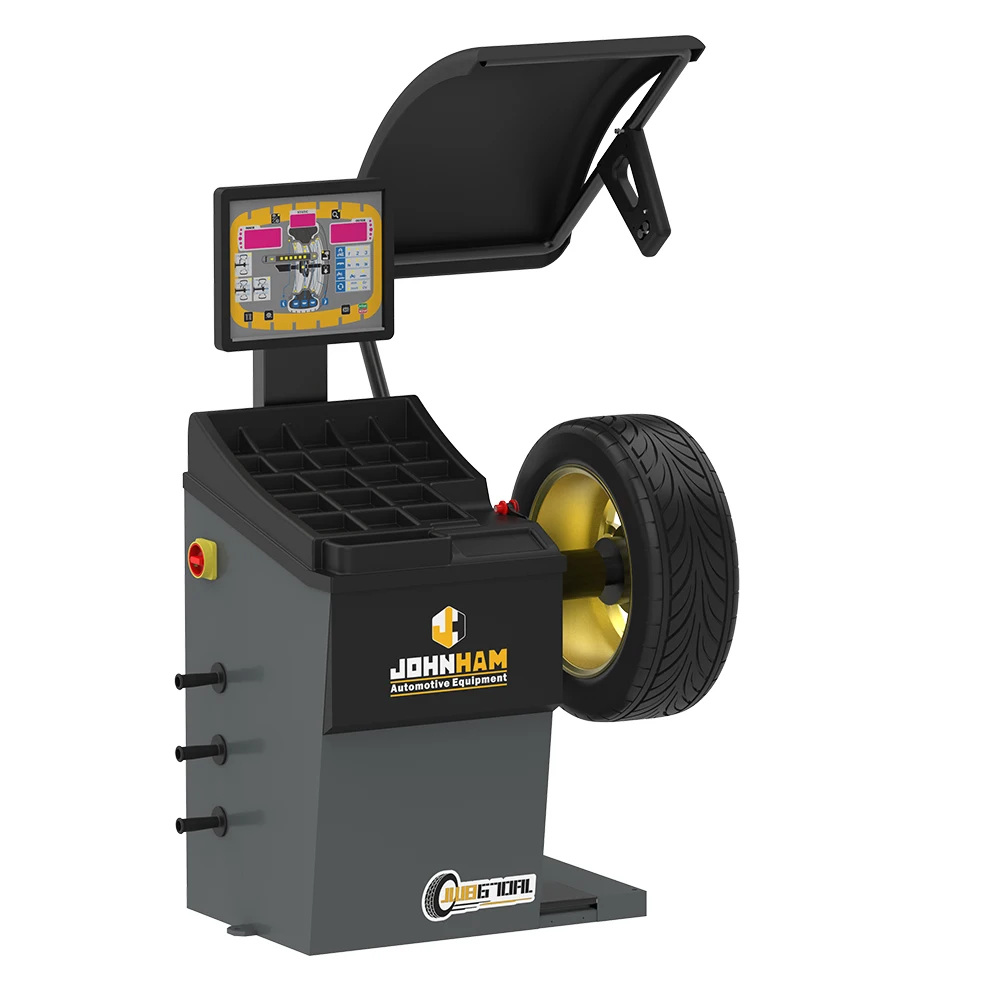 Johnham Easy Operated Automatic Car Wheel Balancer with air quick lock JWB670AL