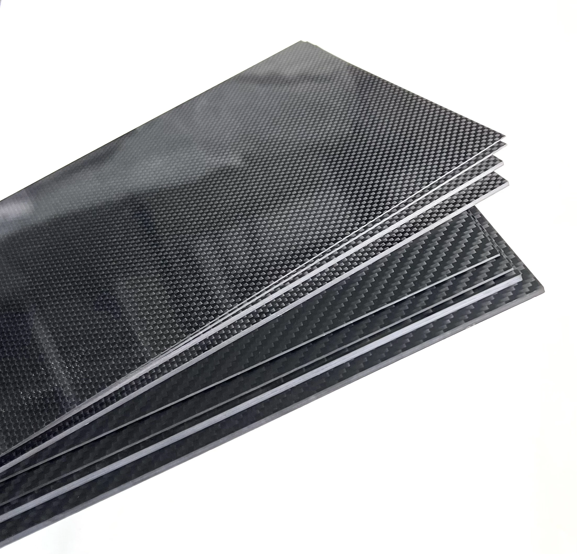 carbon laminated sheet 2mm with cnc cutting for drone frame