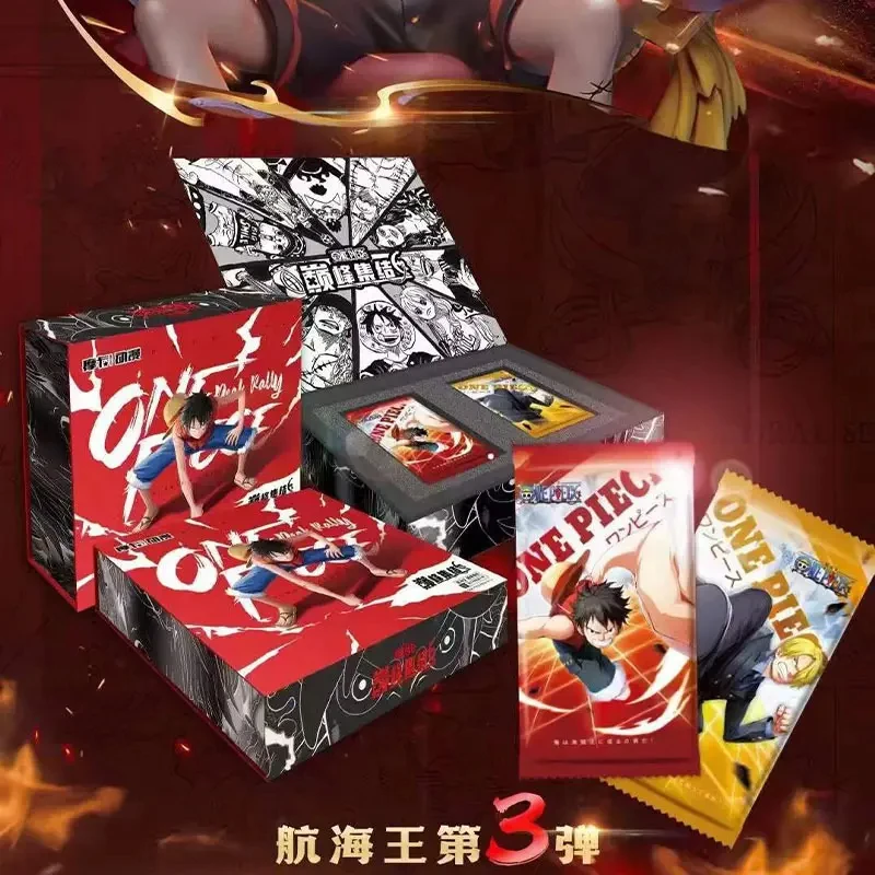 Hot Sale Luffy Nami Zoro One Pieces Collection Cards Trading Cards Game Original 27th Anniversary One Pieces Amine Card Game