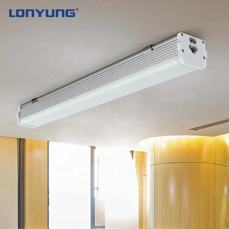High lumen 220v 6500k 40w 4ft 8ft integrated t5 double tubo de luz linear tube lights led batten lamp